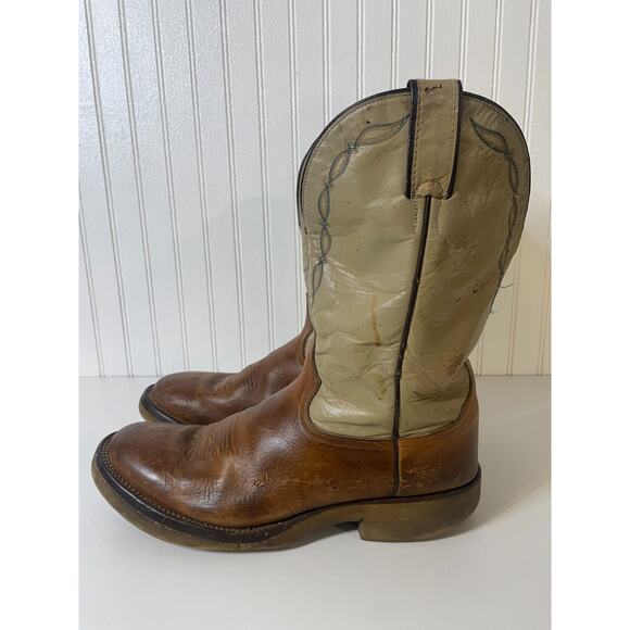 Vintage Tony Lama Men’s Boot 10 D Style 2608 - Picture 2 of 12